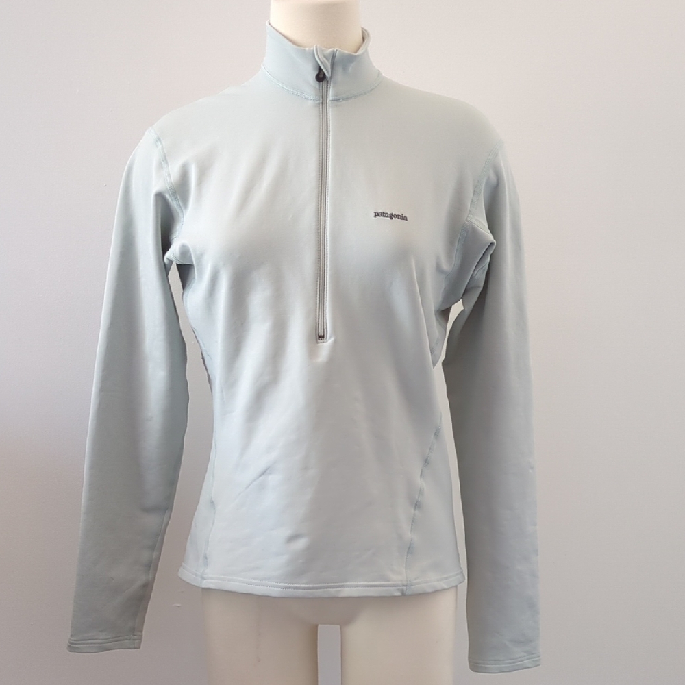 Patagonia Sky Blue Quarter-Zip Pullover